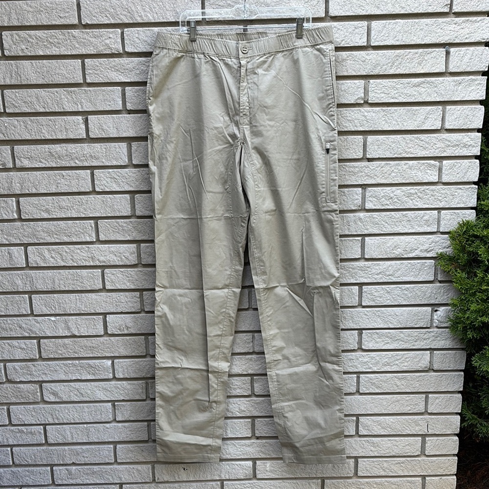 American Tall Elastic Waist Chino Casual Pants Size XL XT